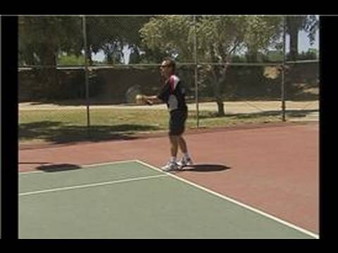Gelişmiş Tenis Servis : Tenis Çiftler Hizmet  Resim 1