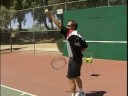 Gelişmiş Tenis Hizmet Eder : Bir Güç İçin Bir Tenis Topu Hizmet Savurma  Resim 3