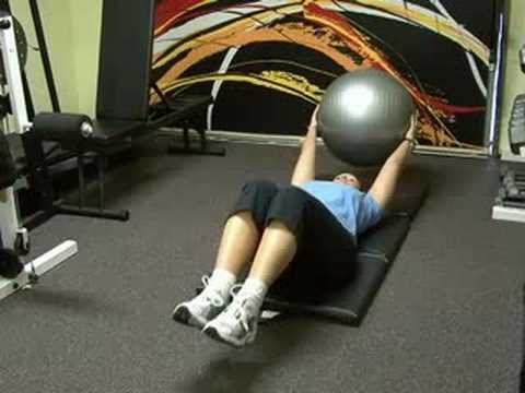 İstikrar Ball Egzersizler: İstikrar Topu Göğüs Egzersizleri