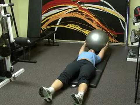 İstikrar Ball Egzersizler: Tam Ab Egzersiz İstikrar Topları İle Resim 1