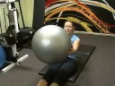 İstikrar Ball Egzersizler: İstikrar Ball Üst Vücut Ab Egzersiz