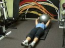 İstikrar Ball Egzersizler: Tam Ab Egzersiz İstikrar Topları İle Resim 2