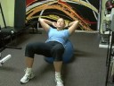 İstikrar Ball Egzersizler: İstikrar Topu Karın Egzersizi Resim 3