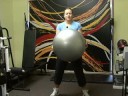 İstikrar Ball Egzersizler: Ab Fıskiyeleri İle İstikrar Ball Resim 4