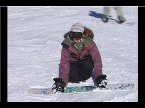 Snowboard Burun Ve Kuyruk Rulo: Arka Yüzü Kuyruk Roll Snowboard