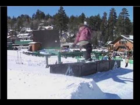 Nasıl Snowboard 180 Biler: Nasıl Bir Ray Üzerinde 180