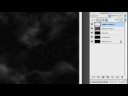 Photoshop Eğitimi: Sahne Alanı : Photoshop Uzay Sahne İçin Nebula Bulutları Boyama 