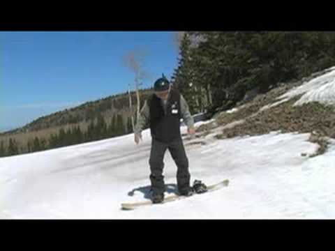 Snowboarding: Snowboard Yaparken Kayma Düz Resim 1