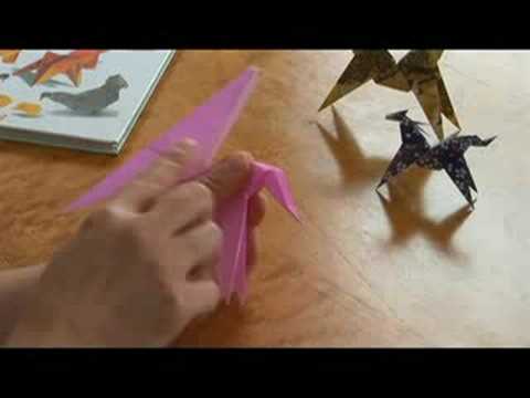 Ara Origami Katlama Talimatları : Origami Bir At Kuyruğu Katlama 