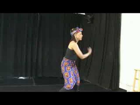Batı Afrika Dans : Batı Afrika Dans Boyun Hareketi Ekleme 