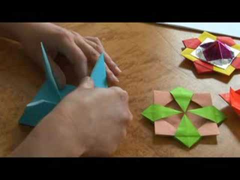 Gelişmiş Origami Katlama Talimatları : Origami Spinning Top: Bölüm 1