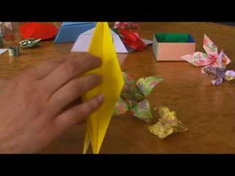 Origami Iris Katlamayı Temel Origami Formları :  Resim 1