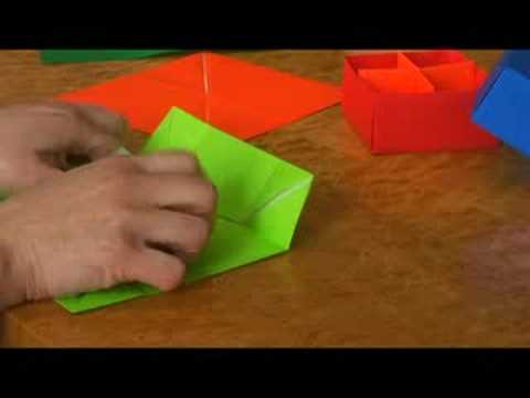 Origami Kart Kutu Katlamayı Temel Origami Formları : 