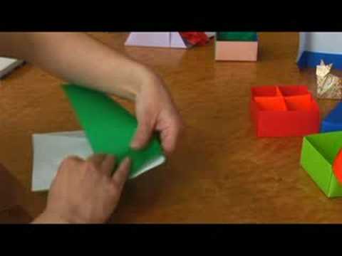 Temel Origami Formları : Origami: Kart Kutusu Parçası 3