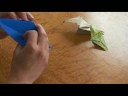 Ara Origami Katlama Talimatları : Origami Gagalama Bir Kuş Katlanır 