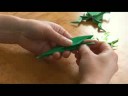 Ara Origami Katlama Talimatları : Katlama Origami Kurbağa Bacağı Resim 3