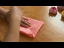 Kolay Origami Katlama Talimatları : Origami Kıvrımlar: Su Çiçeği Başlangıç  Resim 3