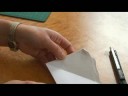 Kolay Origami Katlama Talimatları : Kare Origami Kağıdı Oluşturmak İçin  Resim 4