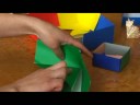 Temel Origami Formları : Origami: Sigorta Kutusu Parçası 2 Resim 4