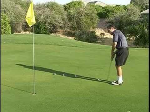 Golf Öğretim: Koyarak Sağ Sol Putts İçin Resim 1