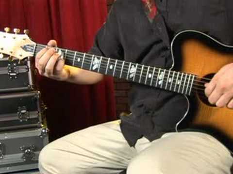 Akustik Rock İçin Desen Fingerstyle Gitar : E Minör İçin Fingerstyle Gitar: Model 2 Resim 1