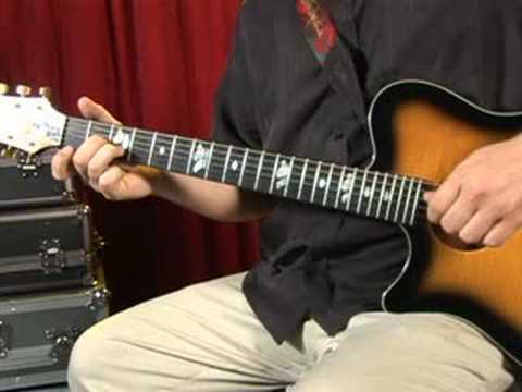 Akustik Rock İçin Desen Fingerstyle Gitar : Re Minör İçin Fingerstyle Gitar: Model 2 Resim 1