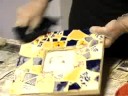 Yapımı Çini Mozaik: Mozaik Çini Grout Temizleme Resim 3