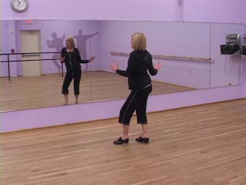 Başlangıç Step Dansı Hamle: 'top Değişiklik Shuffle' Step Dansı Hareket Resim 1