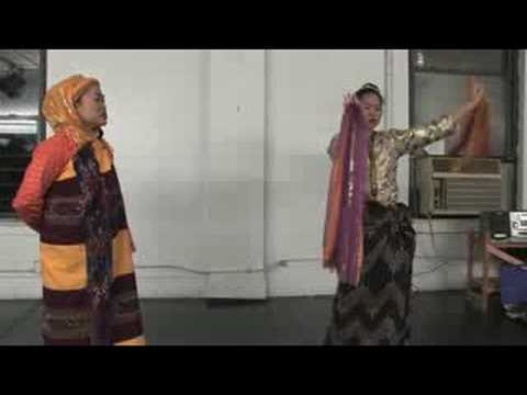 Filipinli Kabile Dansı : Filipinli Dans: Eşarp
