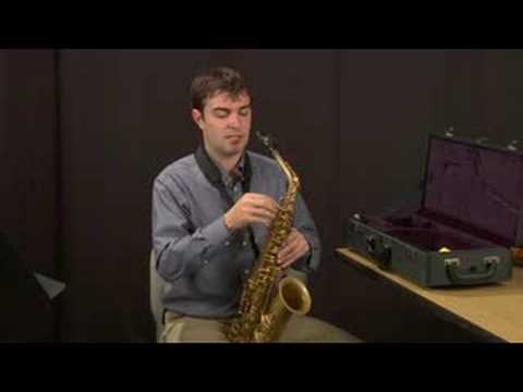 Saksofon Dersleri Yeni Başlayanlar İçin: Nasıl Bir Not Üzerinde Saksafon Çalmak İçin Resim 1