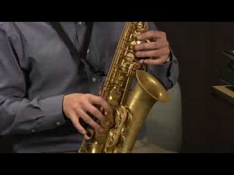 Saksofon Dersleri Yeni Başlayanlar İçin: Saksafon Ölçeği Egzersizler: C Major Resim 1