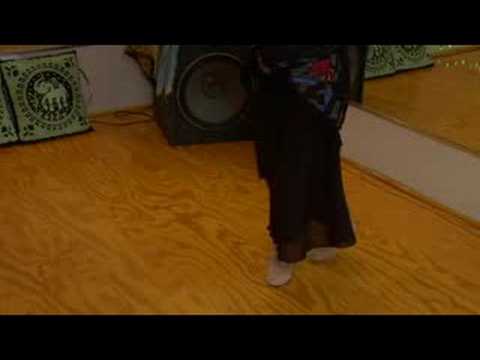 Oryantal Dans Temel Hareketler : Oryantal Dans Arabesk Adım