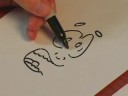 Çizgi Film Yüz İfadeleri Çizmeyi: Korkmuş Çizgi Film İfadeleri Çizmek İçin Nasıl Resim 3