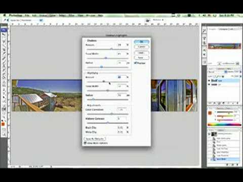 Fotoğraf Birleştirme Ve Ölçüm Photoshop Cs3 Dersler : Gölge Ve Vurgu Ayarları Photoshop Eğitimi