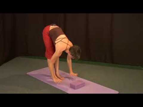 Ayakta Yoga Poses: Yoga Kemer Poz Resim 1