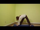 Yoga Savaşçı Poz Bir Varyasyonu : Savaşçı Bir Yoga Üçgen İçine Hareketli Poz Poz