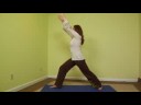 Yoga Savaşçı Poz Bir Varyasyonu : Savaşçı Bir Yoga Duruşu, Nefes  Resim 4
