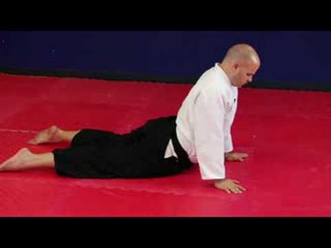 Aikido Egzersizleri Ve Uzanıyor: Aikido Cobra Streç Resim 1