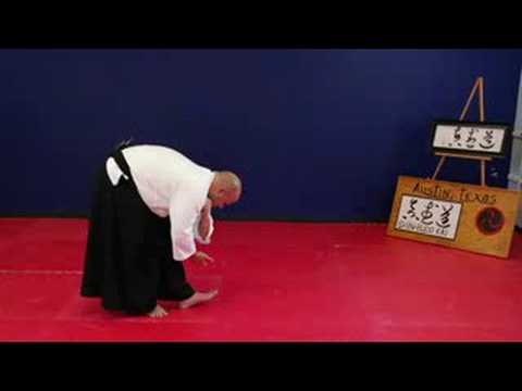 Aikido Egzersizleri Ve Uzanıyor: Aikido Dansçı Uzanıyor Resim 1