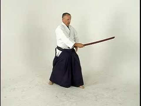 Aikido Kılıç Mücadele: Ken-Gi İki: Açık Bir Giderek Karın Kesme Takip Tsuki: Aikido Ken-Gi İki Resim 1