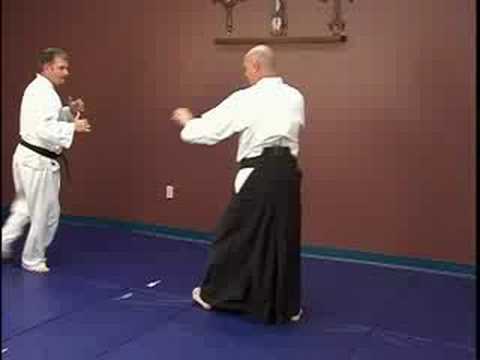 Tekme Savunma: Orta Aikido Teknikleri: Bir Yan Tekme Karşı Tenkan: Orta Aikido Teknikleri