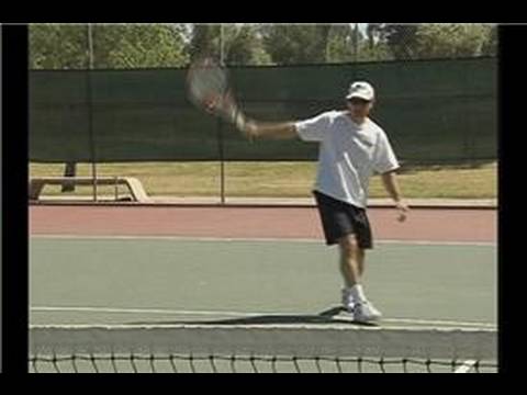Çapraz-Kortu Tenisi Çekim: Çapraz-Mahkeme Çekimlerde Bir Tenis Top Yönünü Değiştirme Resim 1