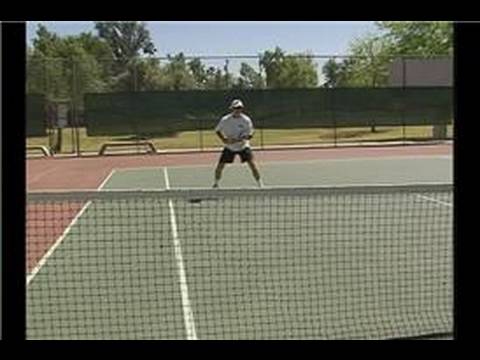 Çapraz-Kortu Tenisi Çekim: Tenis Topu'nın Yön Forehands İle Değiştirme
