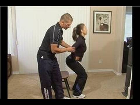 Evde Bacak Egzersizleri : Sandalye Ağız Kavgası Yapmak Nasıl  Resim 1