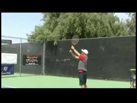 Servis & İpuçları Dönüş Tenis : Tenis Dilim Temel Hizmet  Resim 1