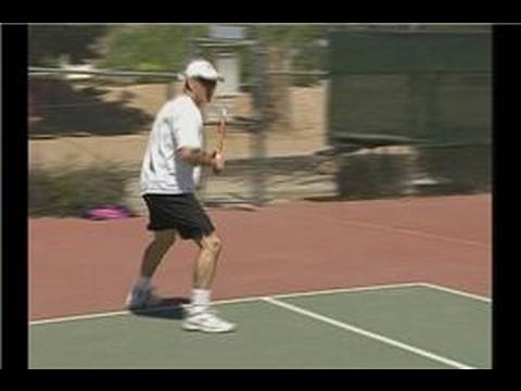 Tenis Çeviklik Matkaplar : Tenis Backhand Matkaplar Atlama Yan  Resim 1