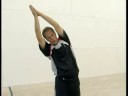 Squash Uzanıyor Ve Eğitim Çalışmaları: Squash Üst Vücut Uzanır