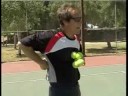 Tenis Çeviklik Matkaplar : Çalışan Shot Tenis Matkap Etrafında 