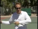 Teniste Servis Döndükten : Forehand Dilim Tenis Hizmet Verir 