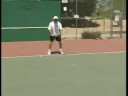 Tenis Çeviklik Matkaplar : Tenis Backhand Matkaplar Atlama Yan  Resim 3